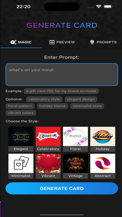 iReward Cards AI Screenshot