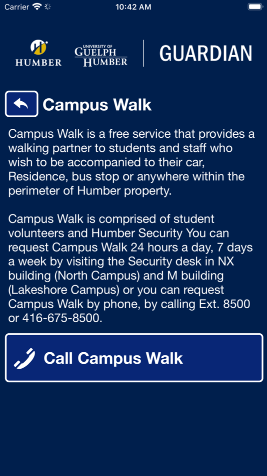 #7. Humber Guardian (iOS) 由: Humber College