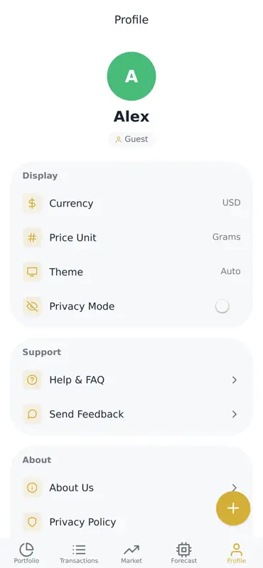 GoldLedger screenshot 7 of 7