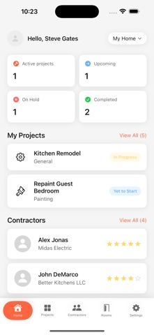 MyHome: Home Projects Tracker screenshot