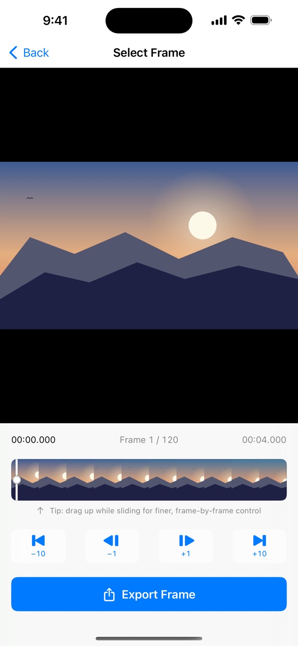 iPhone screenshot