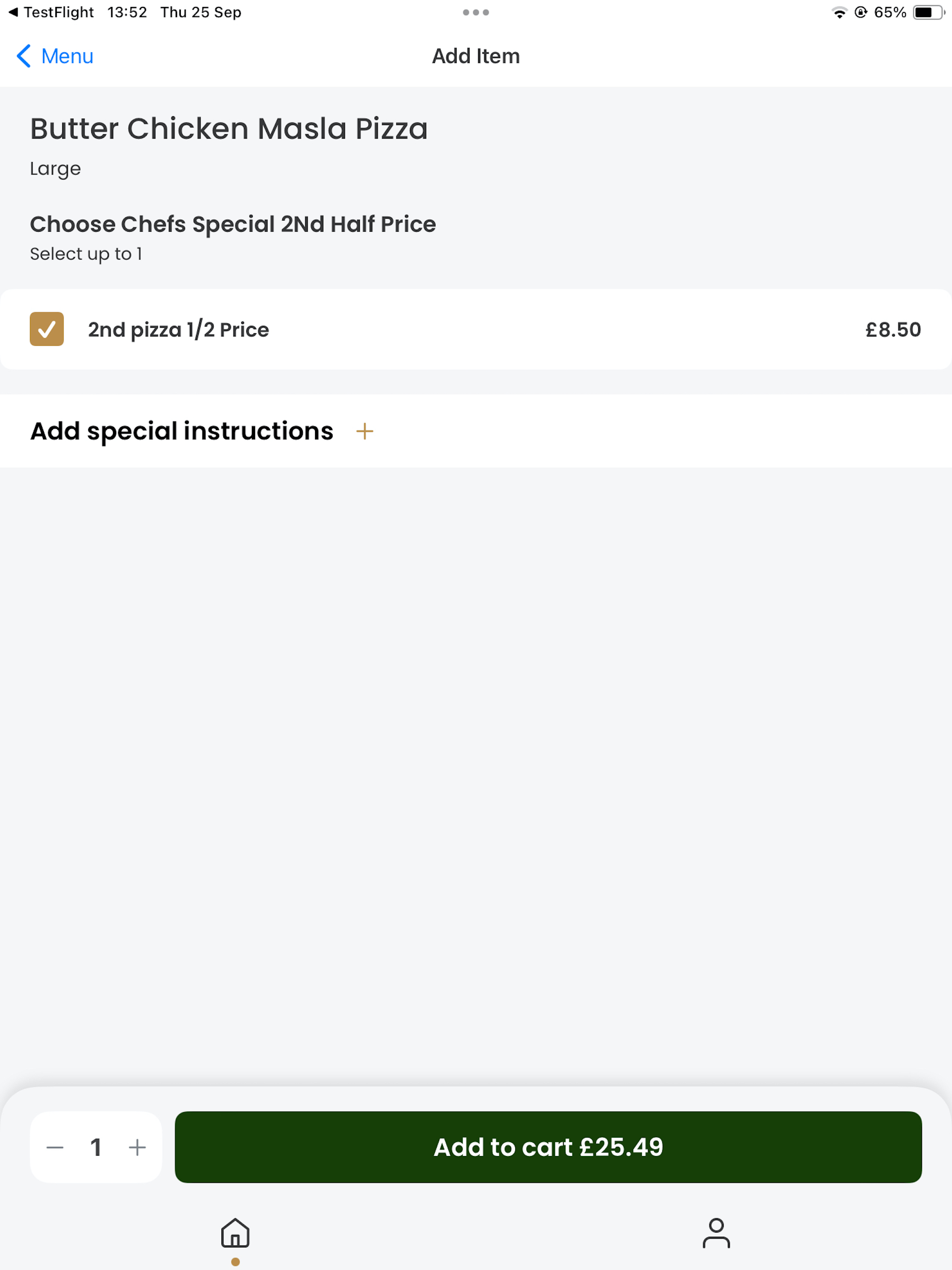 Olive Pizza Kitchen screenshot 7