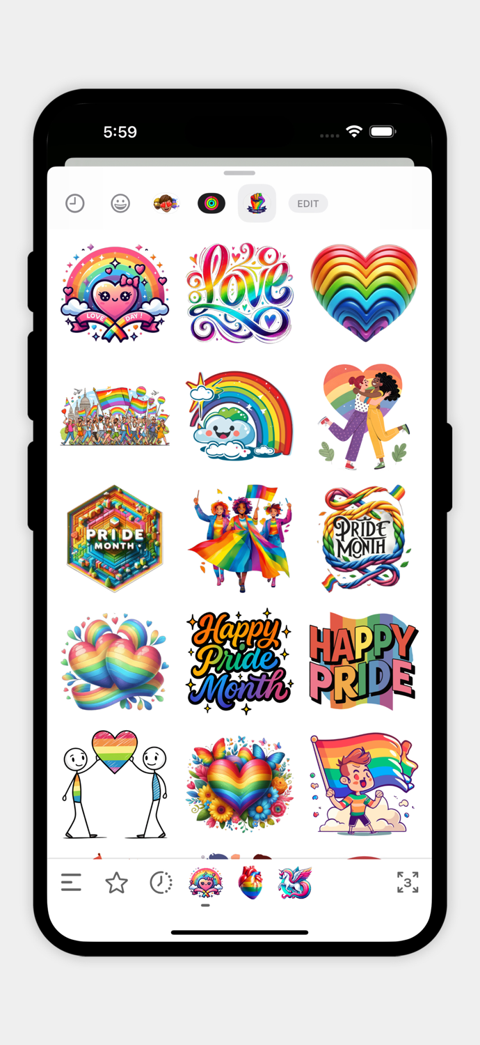 Pride Day Unity Waves