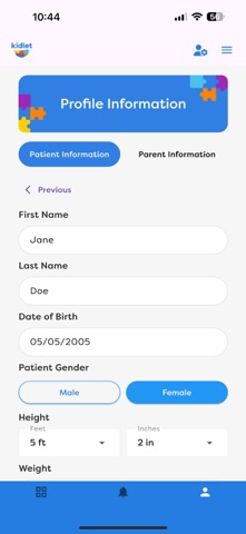 Kidlet iPhone screenshot