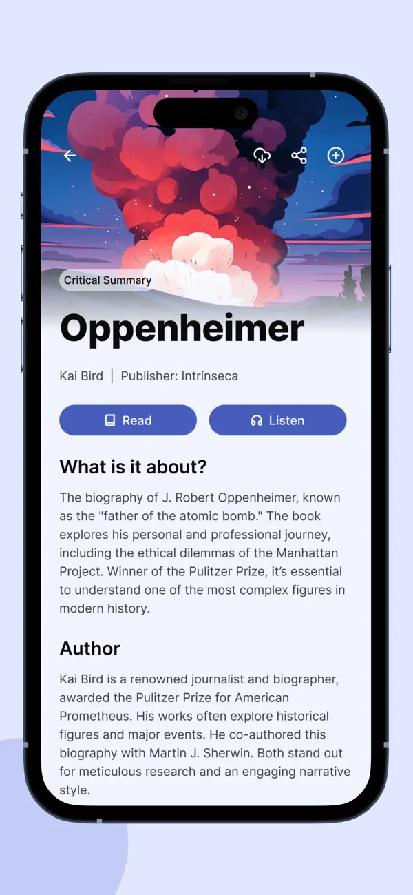 #5. 12min: Book Summaries Daily (iOS) By: 12 MIN SERVICOS DIGITAIS E NEGOCIOS LTDA