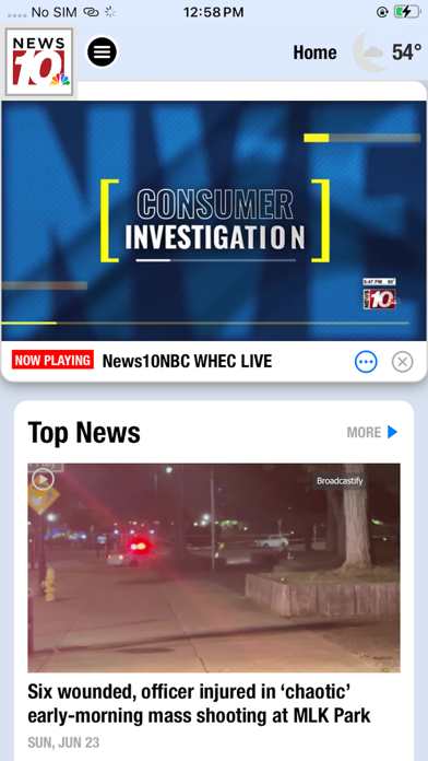 News10NBC WHEC Rochester, NY Screenshot