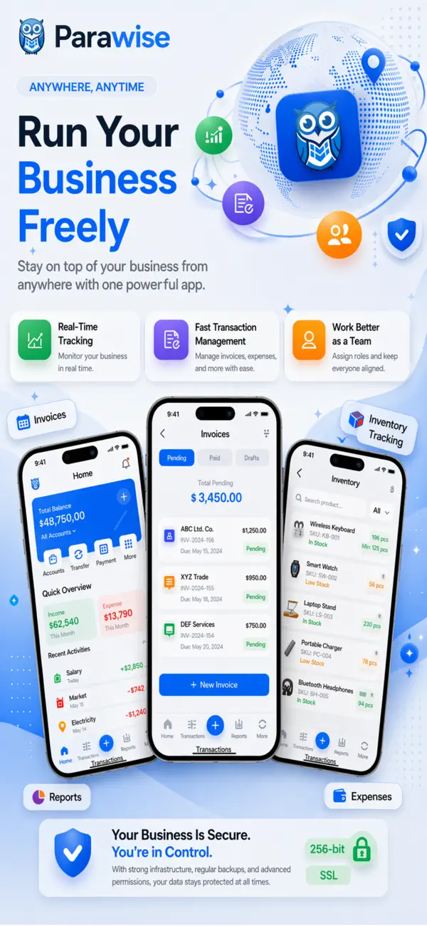 Screenshot #3 pour Parawise: Budget & Bookkeeping