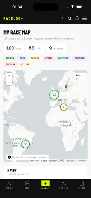 RaceLog+ screenshot 4