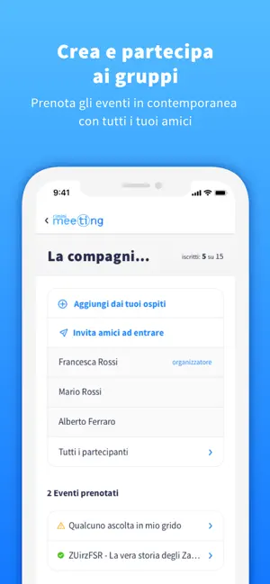 Meeting Rimini iPhone screenshot 6