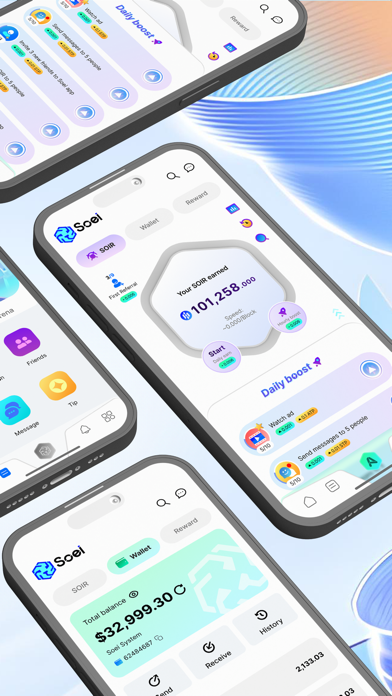 Soei: SocialFi & Earn SuperApp Screenshot
