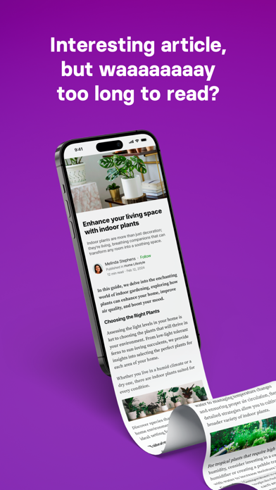 Article Reader AI Screenshot