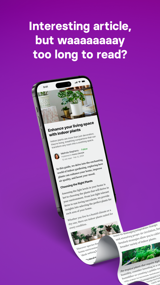 #2. Article Reader AI (iOS) 由: Article Reader AI