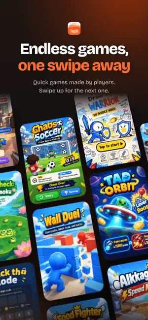 Tapit - Play & Make Games screenshot 1