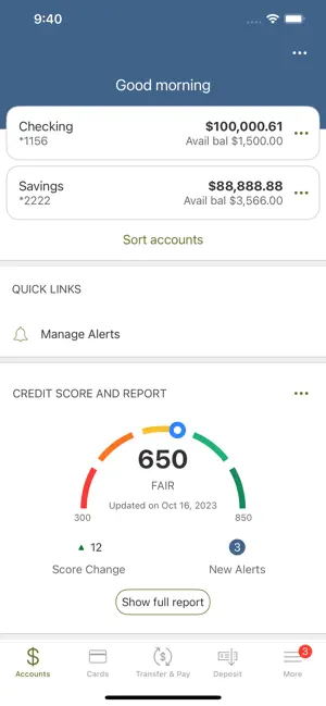 Cornerstone Bank Personal screenshot 2
