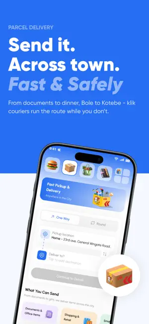 klik Delivery - Food & more screenshot 3