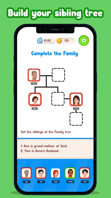 Family Tree! Match puzzle game Screenshot