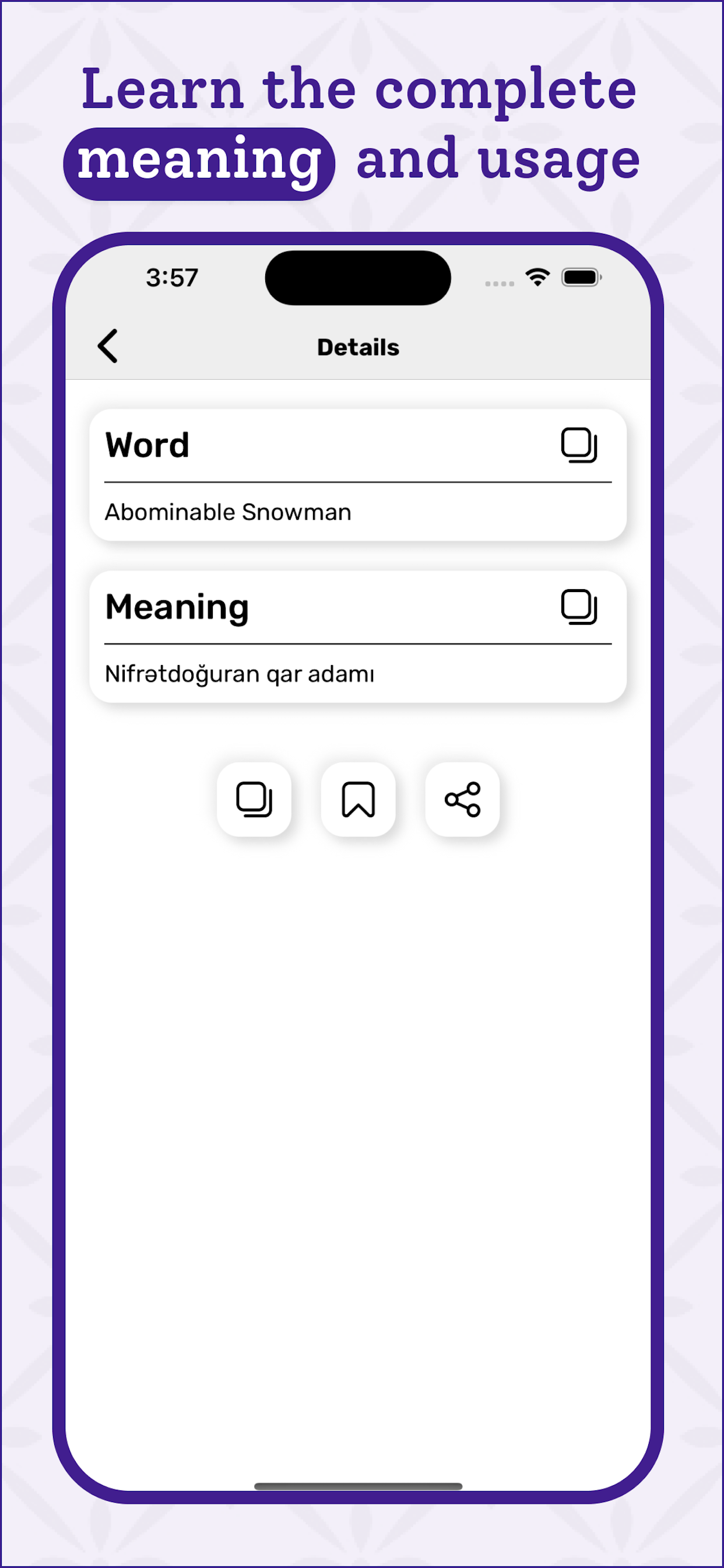 Azerbaijani Dictionary offline screenshot 3