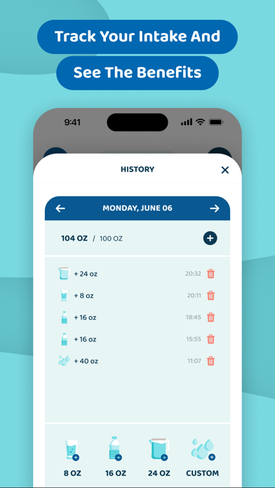 WaterGoal: Daily Water Tracker Screenshot