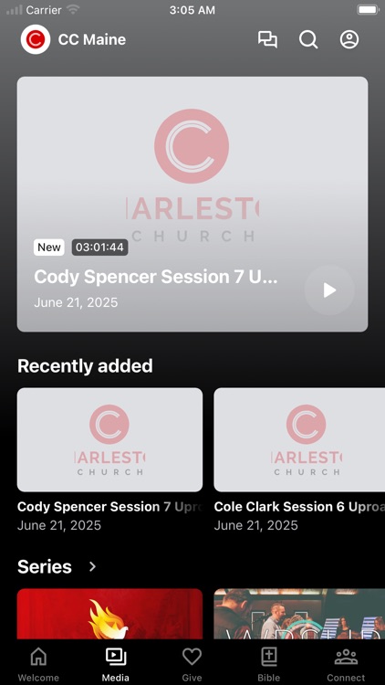 Charleston Church Maine