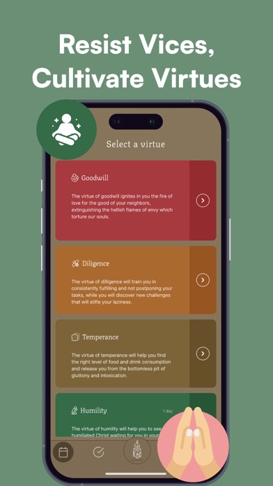 Christian Habit App・Virtusica Screenshot