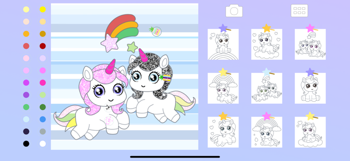 Unicorn Coloring Kid Toddler