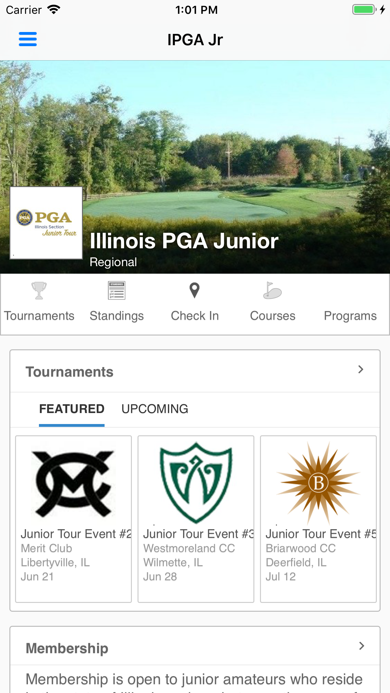 Illinois PGA Jr Golf