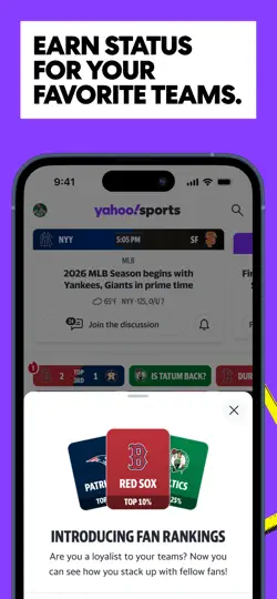 Capture d'écran de Yahoo Sports: Scores And News sur iPhone 2