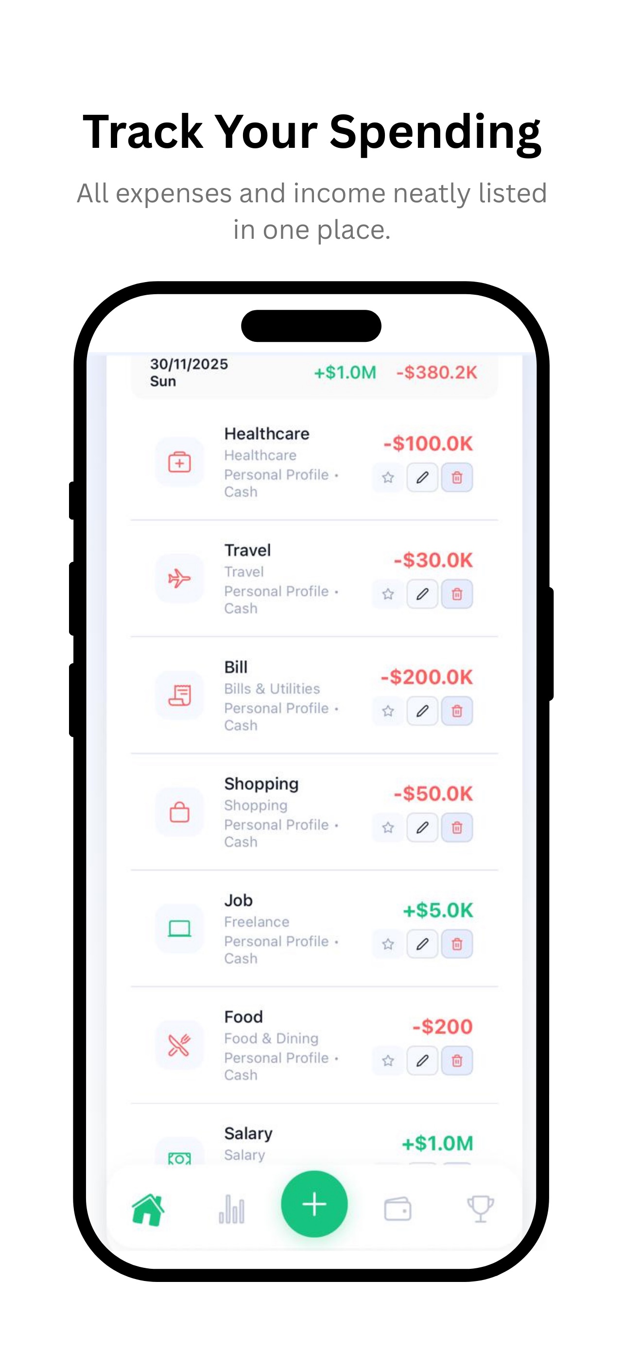 Money Manager – Track Expenses screenshot 2
