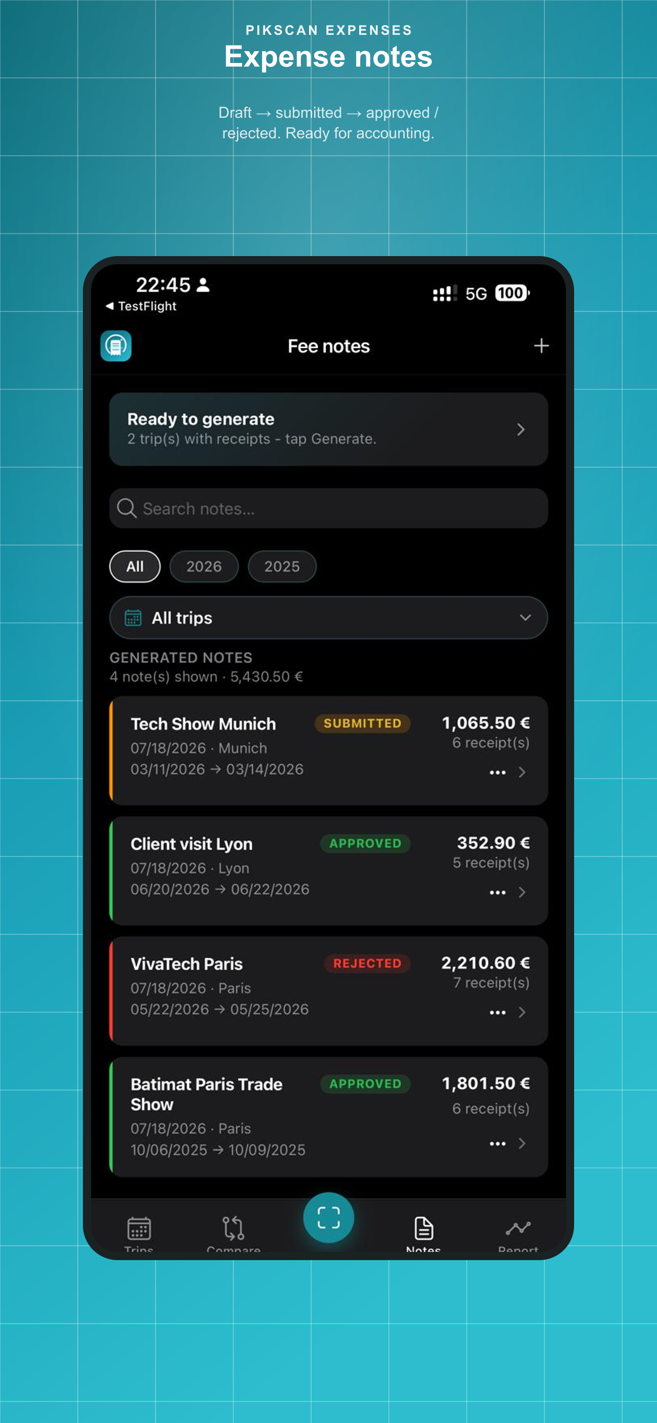 PikScan Expenses screenshot 3