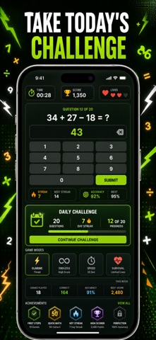 Math Games: Brain Workout Screenshot 4 of 10