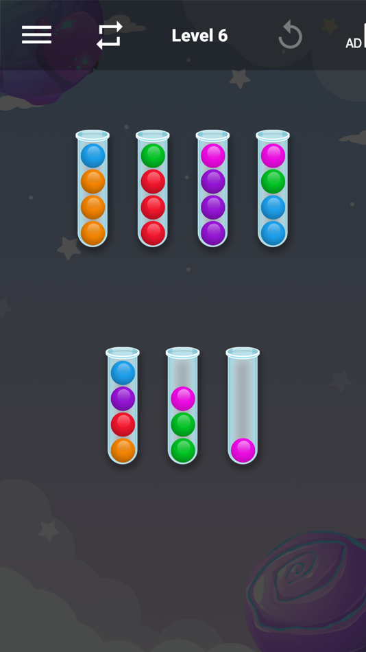 #10. Ball Sort Puzzle 2023 (iOS) By: Md Abu Khalid