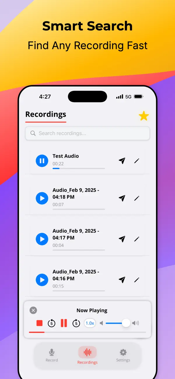 AI Audio Recorder & Memos screenshot 5