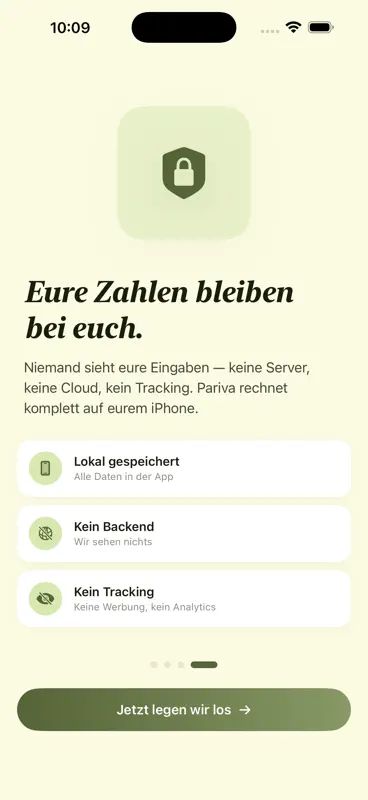 Pariva — Ehegattensplitting screenshot 2 of 10
