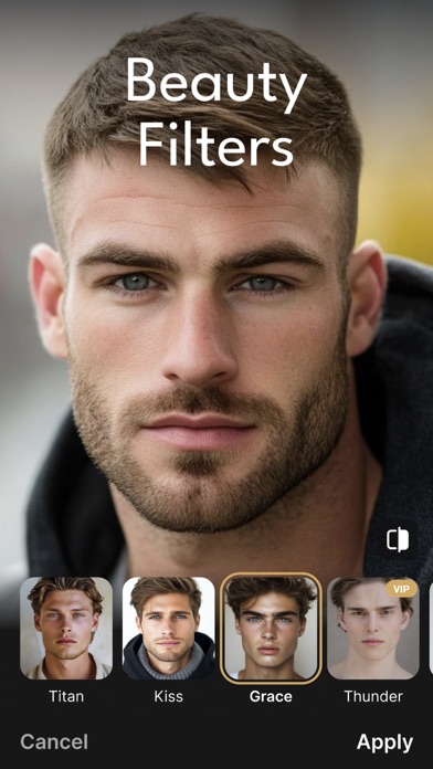 TitanLook: Men’s Beauty Editor Screenshot