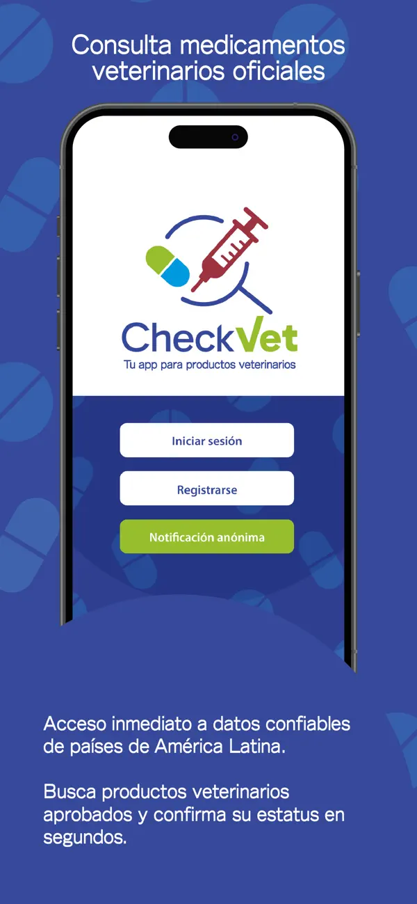 #1. CheckVet (iOS) Ved: Instituto Interamericano de Cooperación para la Agricultura