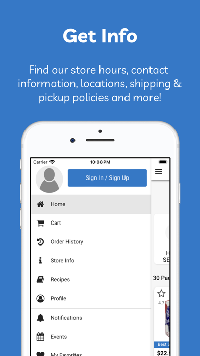 Bear Swamp Beverage iPhone screenshot 2 - Shopping app
