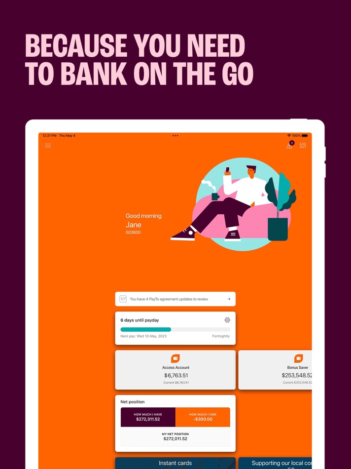 #1. BCU Bank (iOS) By: Police & Nurses Limited