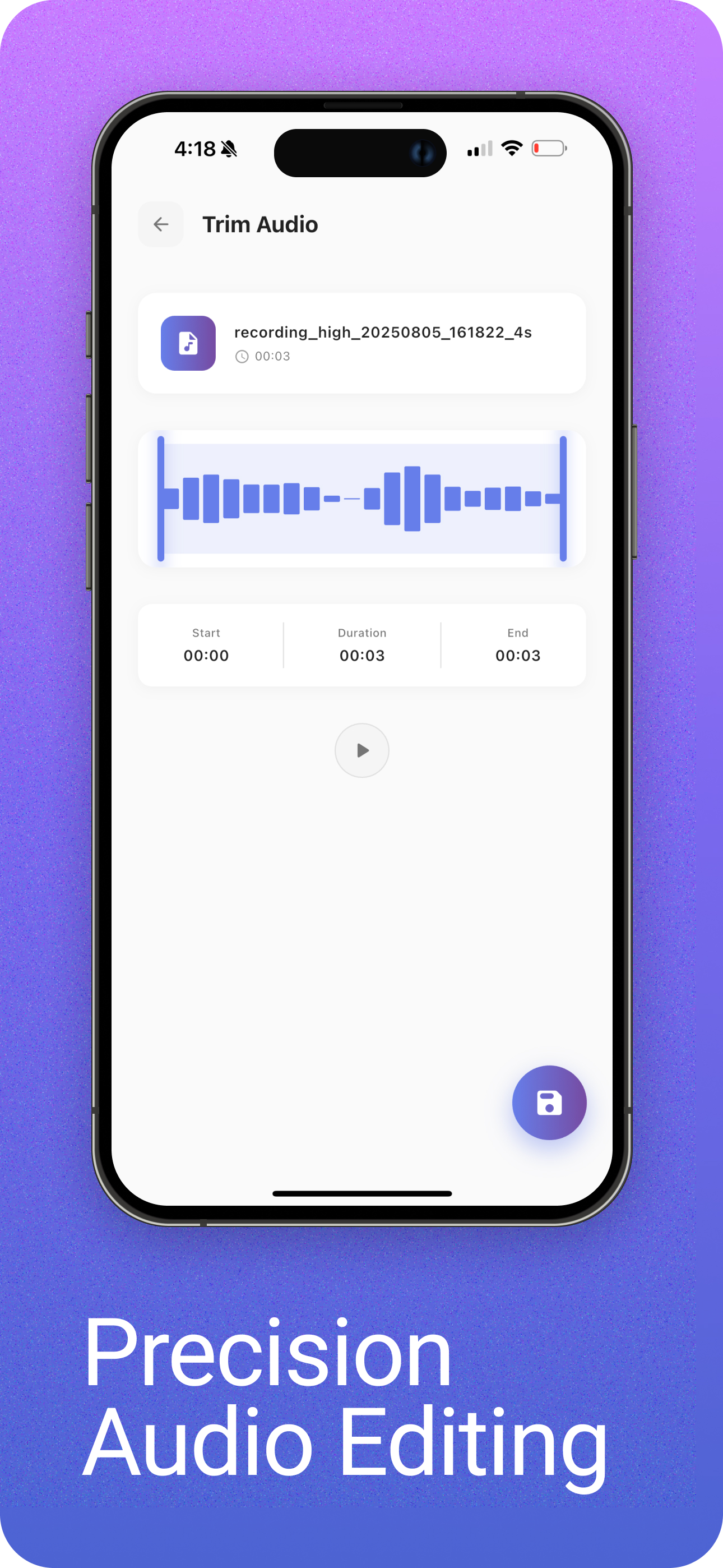 Audiply - Audio Recorder screenshot 6