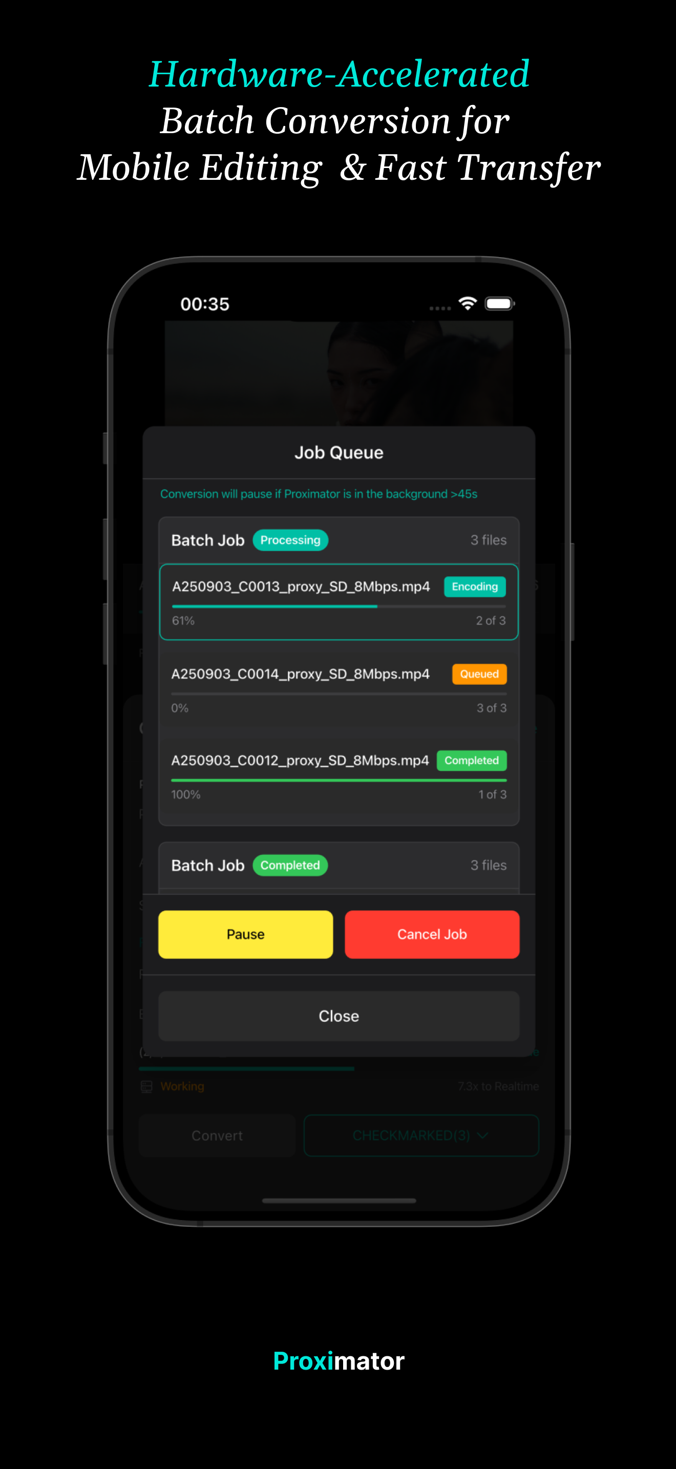 Proximator screenshot 2