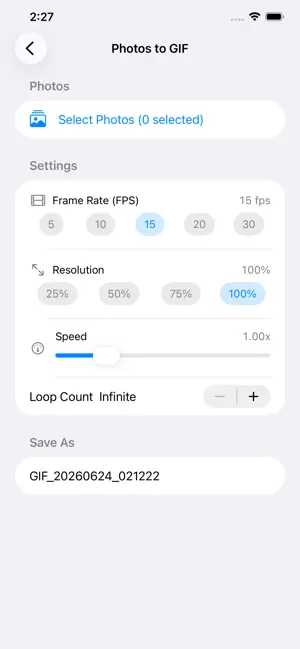 Simple GIF Creator screenshot 2