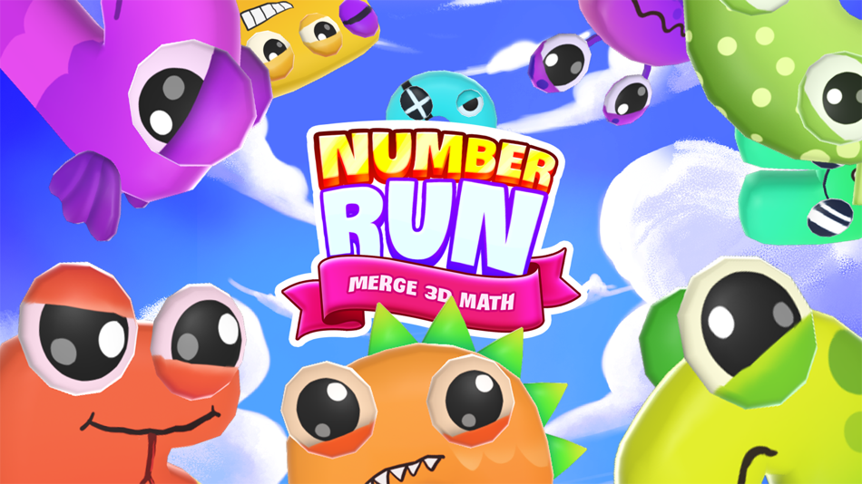 #6. Number Run: Merge 3D Math (iOS) 由: Negaxy., JSC