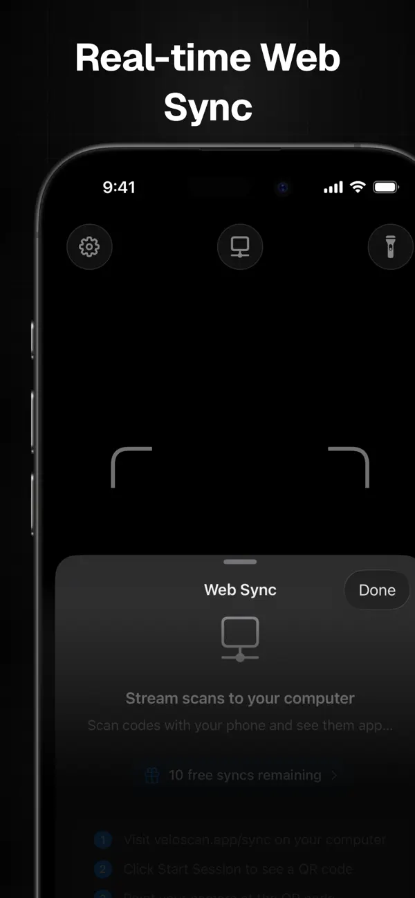 Screenshot #2 pour Velo Scan