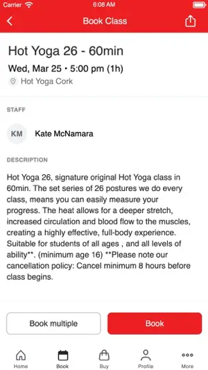 Hot Yoga Cork 2.0 screenshot 3