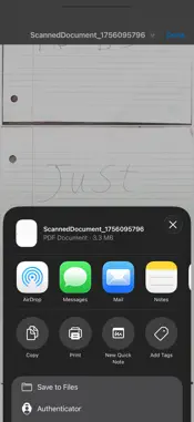 Scanner: PDF screenshot 3