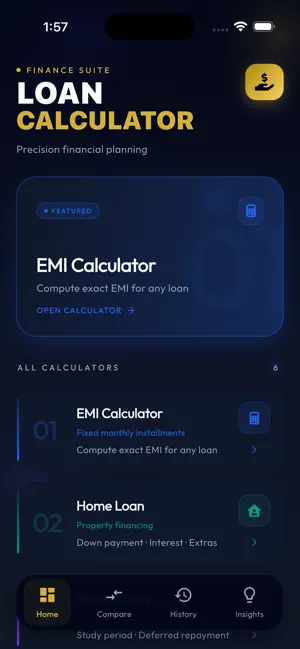 Flexi EMI - Loan Calculator screenshot 1