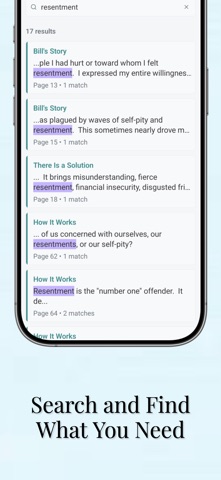 Sober Dailies - AA Toolkit Screenshot 4 of 9