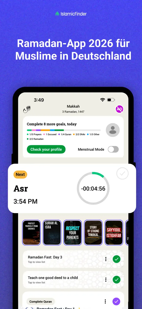 Athan: Ramadan 2026 in Deutsch Screenshot 1