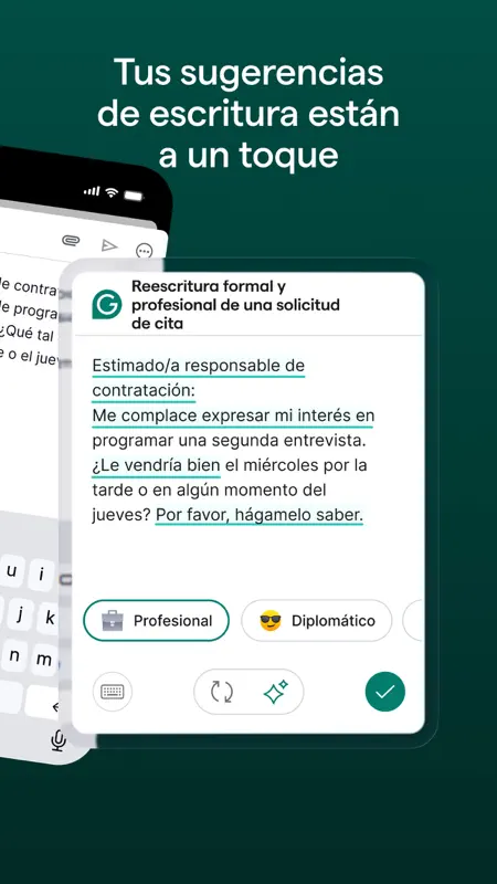 Grammarly: teclado con IA screenshot 2 of 10