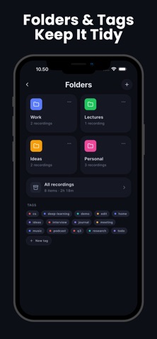 Echo: Voice Recorder Screenshot 7 of 8
