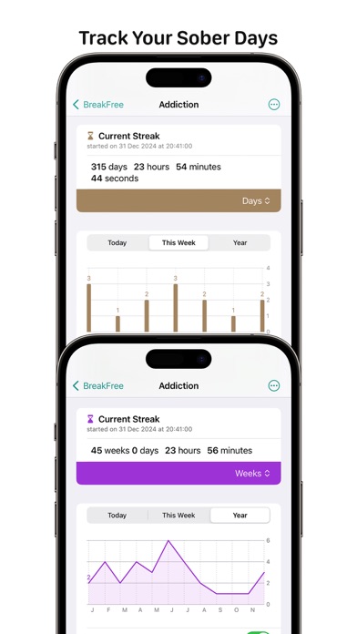 Quit Addictions - BreakFree Screenshot